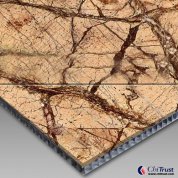 Rainforest Brown-Aluminum Honeycomb Laminated Panel